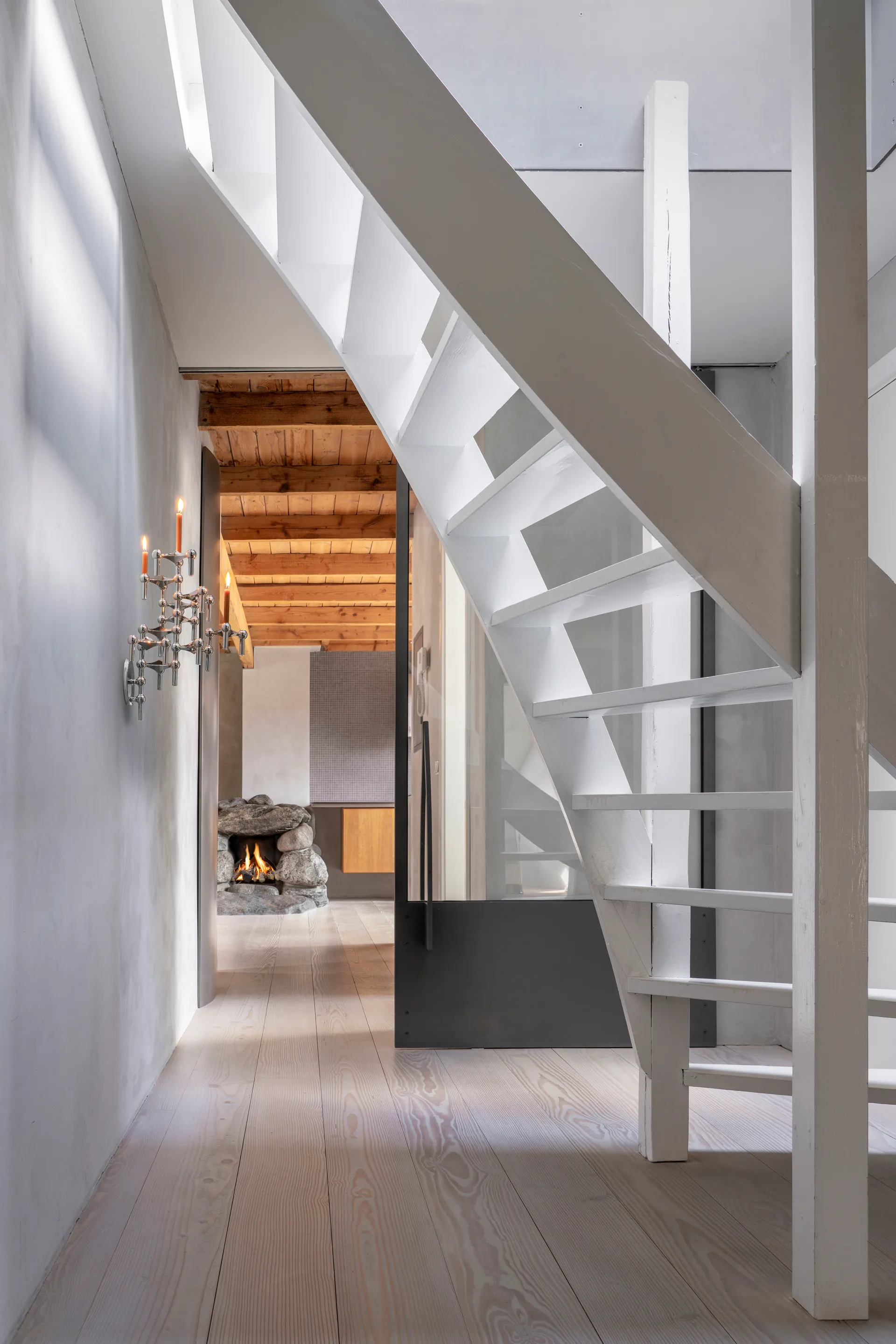 STOFF Nagel kynttilänjalka seinälle, Chrome STOFF