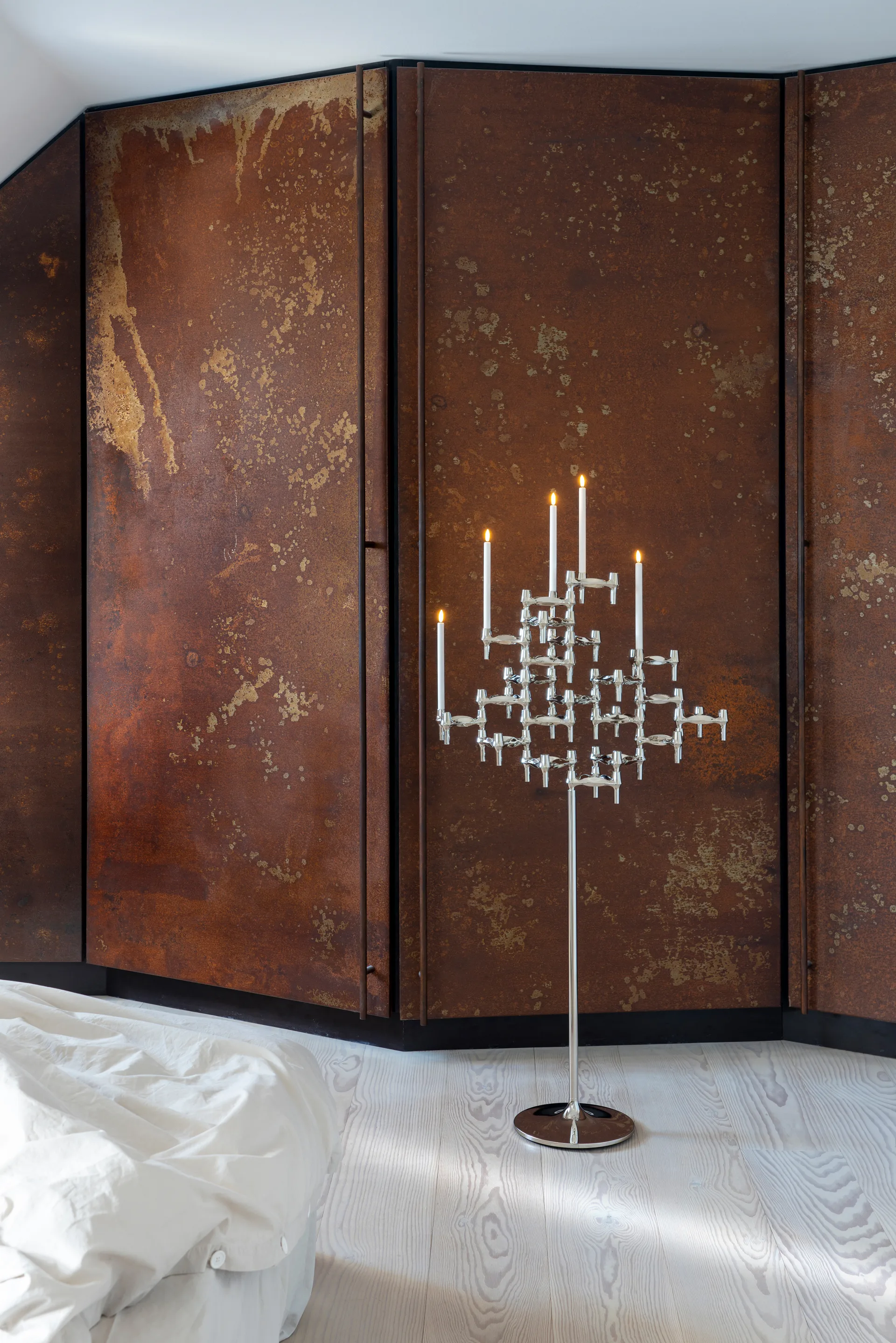 STOFF Nagel lattiateline 70 cm, Chrome STOFF