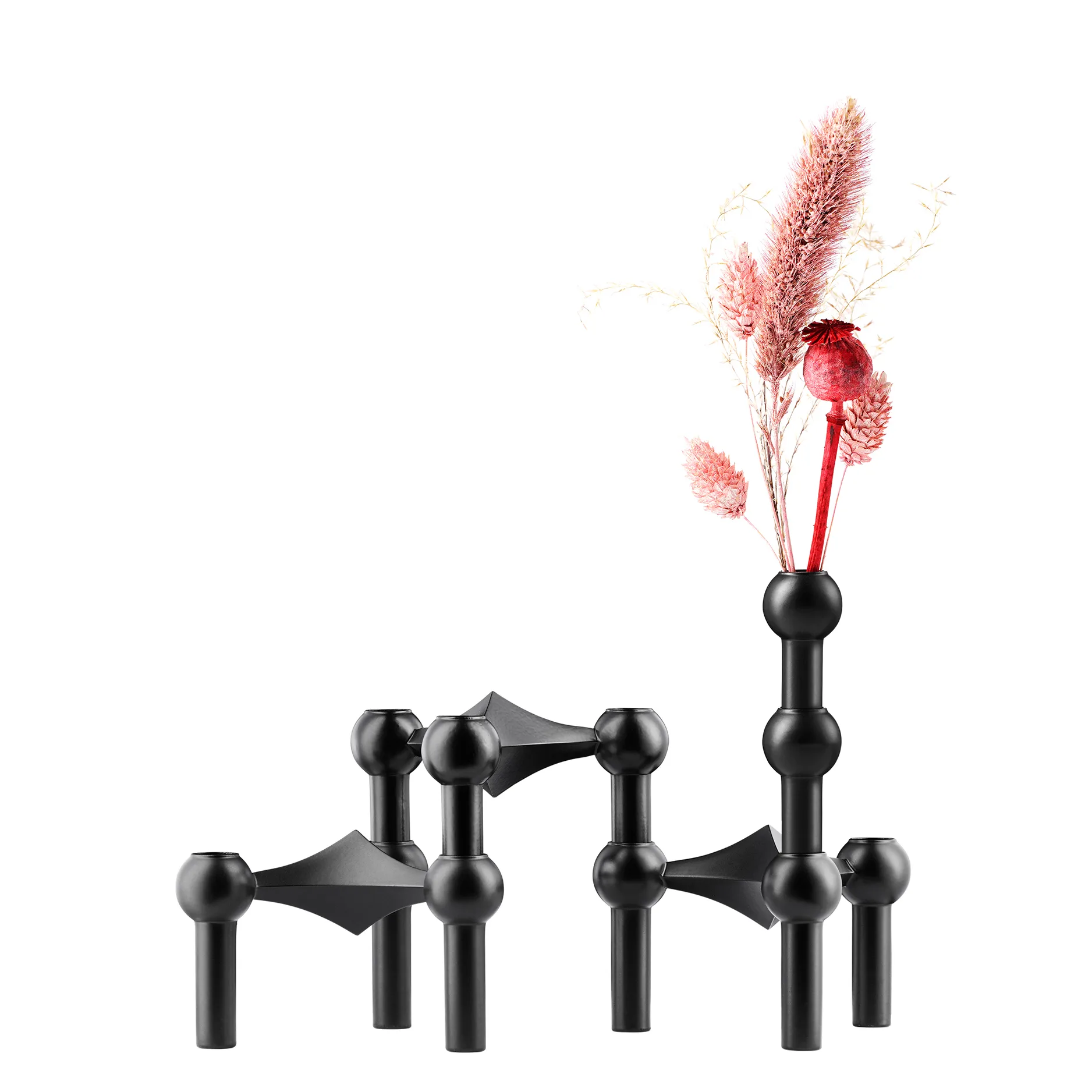 STOFF Nagel maljakko, Musta STOFF