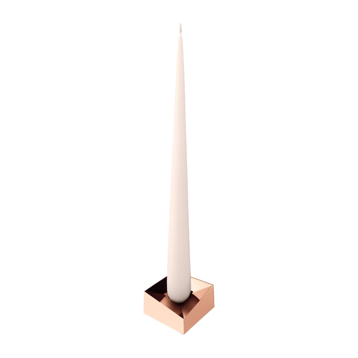 STOFF Nagel reflect -kynttilänjalka large 3,2 cm, Ruusukulta STOFF
