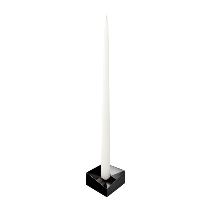 STOFF Nagel reflect -kynttilänjalka small 2,7 cm - Musta kromi - STOFF