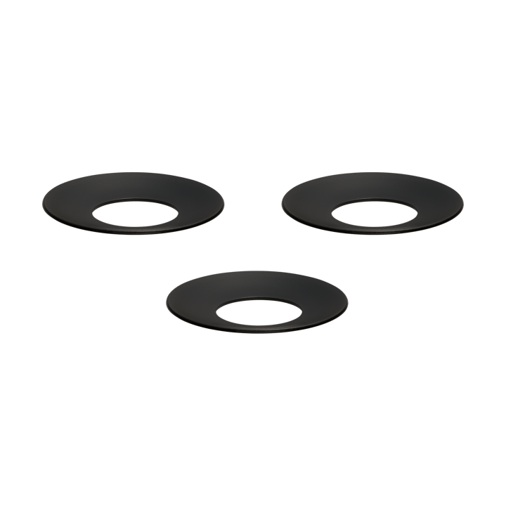 STOFF Naulavalaisin vaalea hihna 3-pack - Musta - STOFF