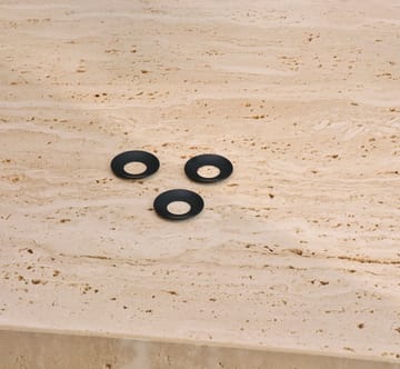 STOFF Naulavalaisin vaalea hihna 3-pack - Musta - STOFF