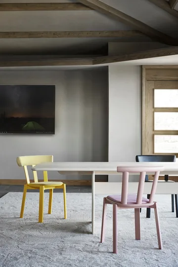 Alt pöytä 320x110 cm koivu. - Kevyt mattalakkaus - Stolab