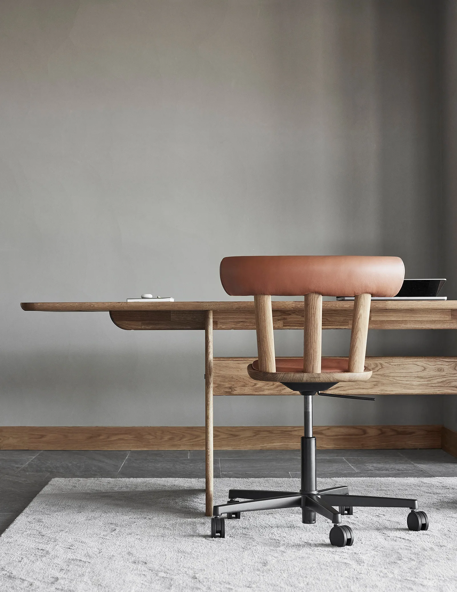 Alt pöytä 90x245 cm tammi, Naturell öljy Stolab