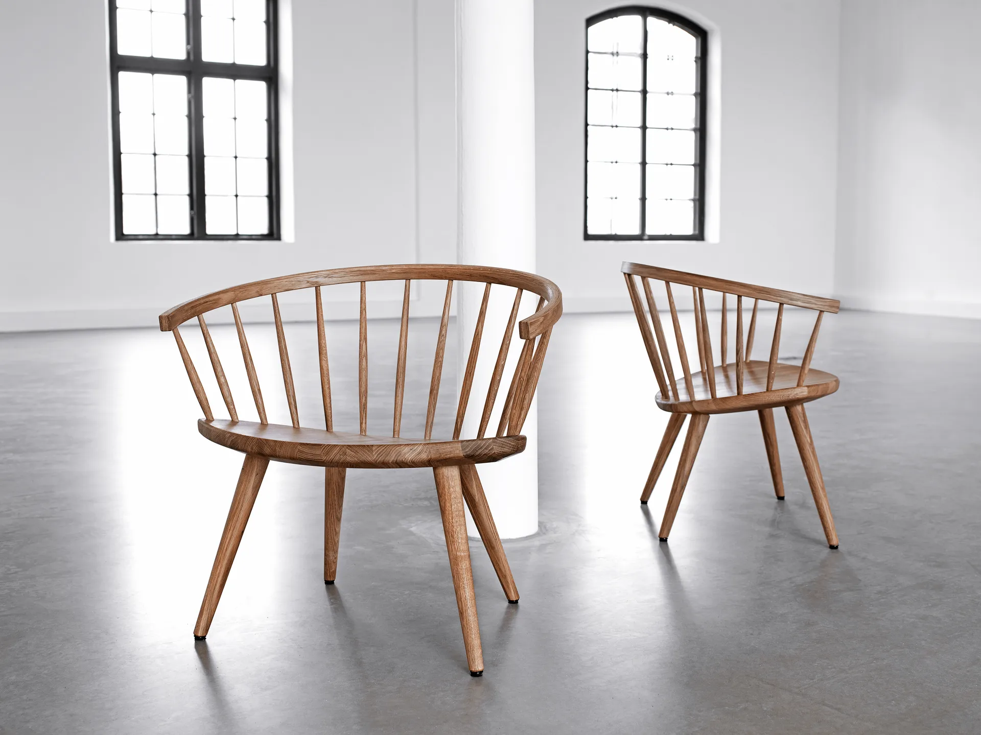 Arka loungetuoli tammi, Luonnollinen öljy Stolab