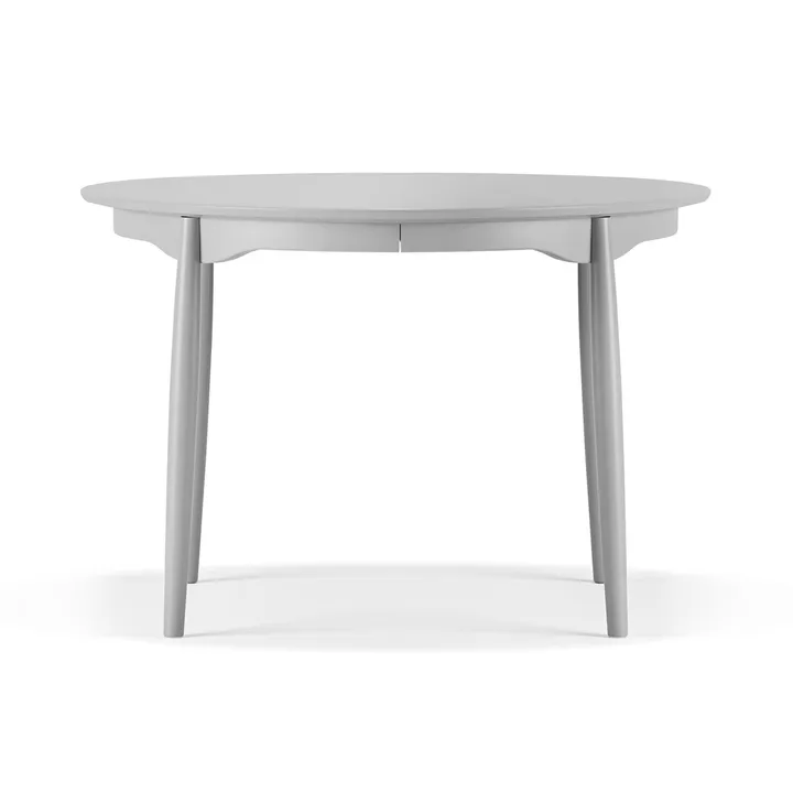 Carl jaettava ruokapöytä - Björk vaaleanharmaa 51, Ø115 cm - Stolab