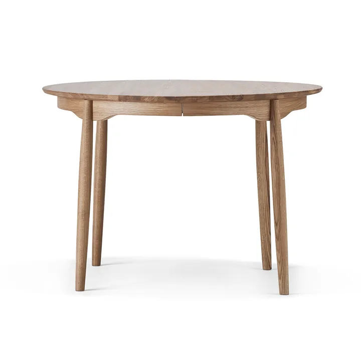 Carl jaettava ruokapöytä - Luonnonöljytty tammi, Ø115 cm - Stolab