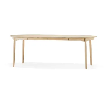 Carl ruokapöytä koivu - Luonnonöljy, 2 jatkopalaa - Stolab