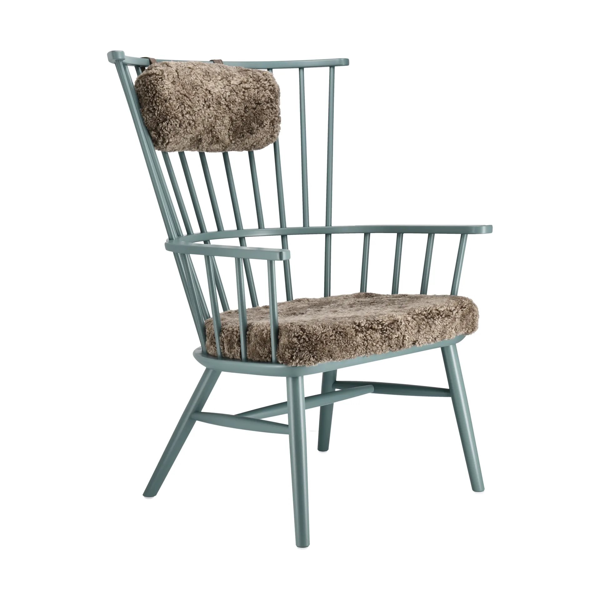 Henriette nojatuoli tyyny&niskatyyny Mist-Sahara Stolab