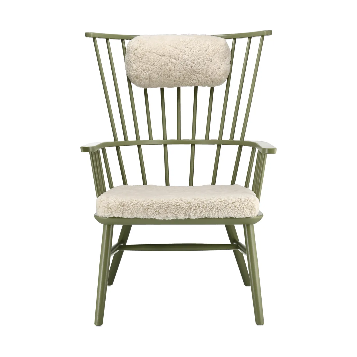 Stolab Henriette nojatuoli tyyny&niskatyyny Oliivinvihreä-Moonlight