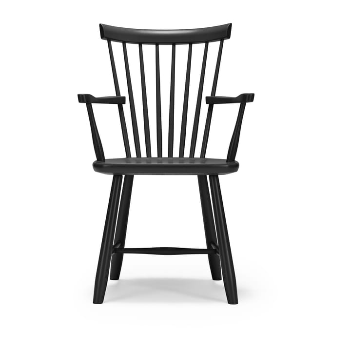Lilla Åland k�äsinojallinen tuoli koivu - Musta - Stolab