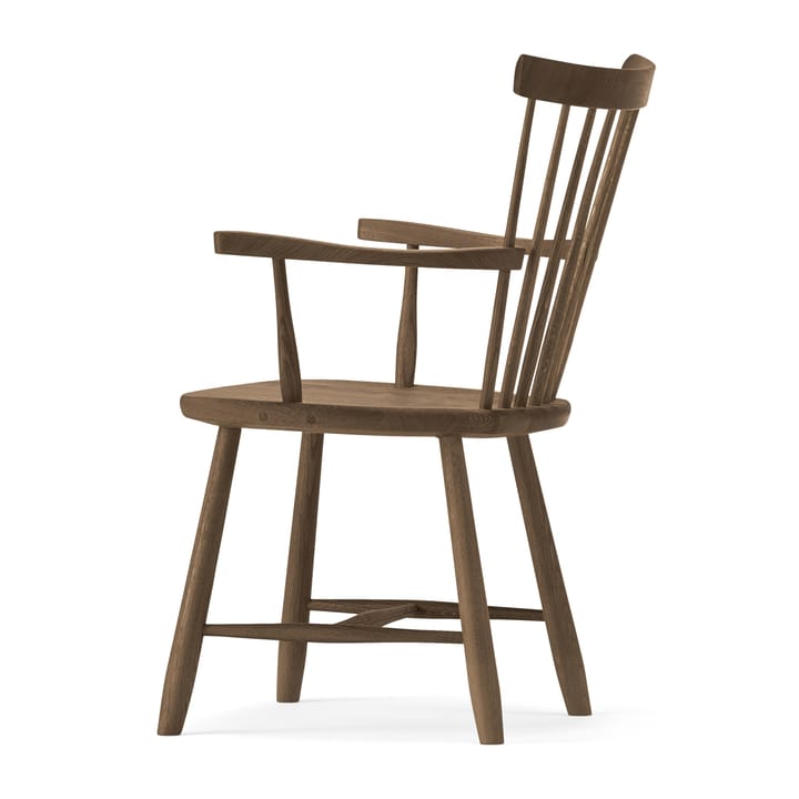 Lilla Åland käsinojallinen tuoli tammi - Smoked oak - Stolab