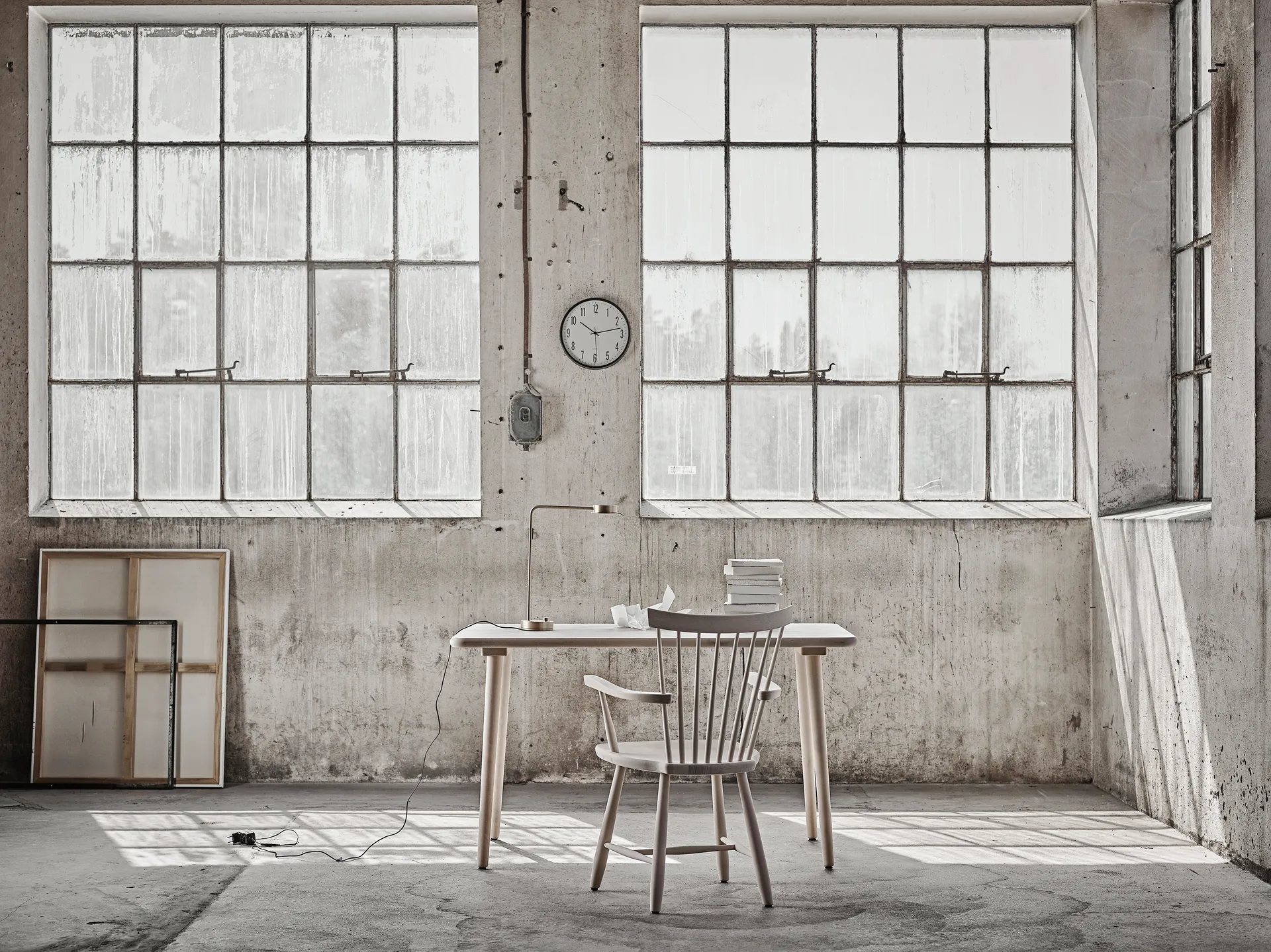 Lilla Åland käsinojallinen tuoli , Valkoöljy (tammi) Stolab