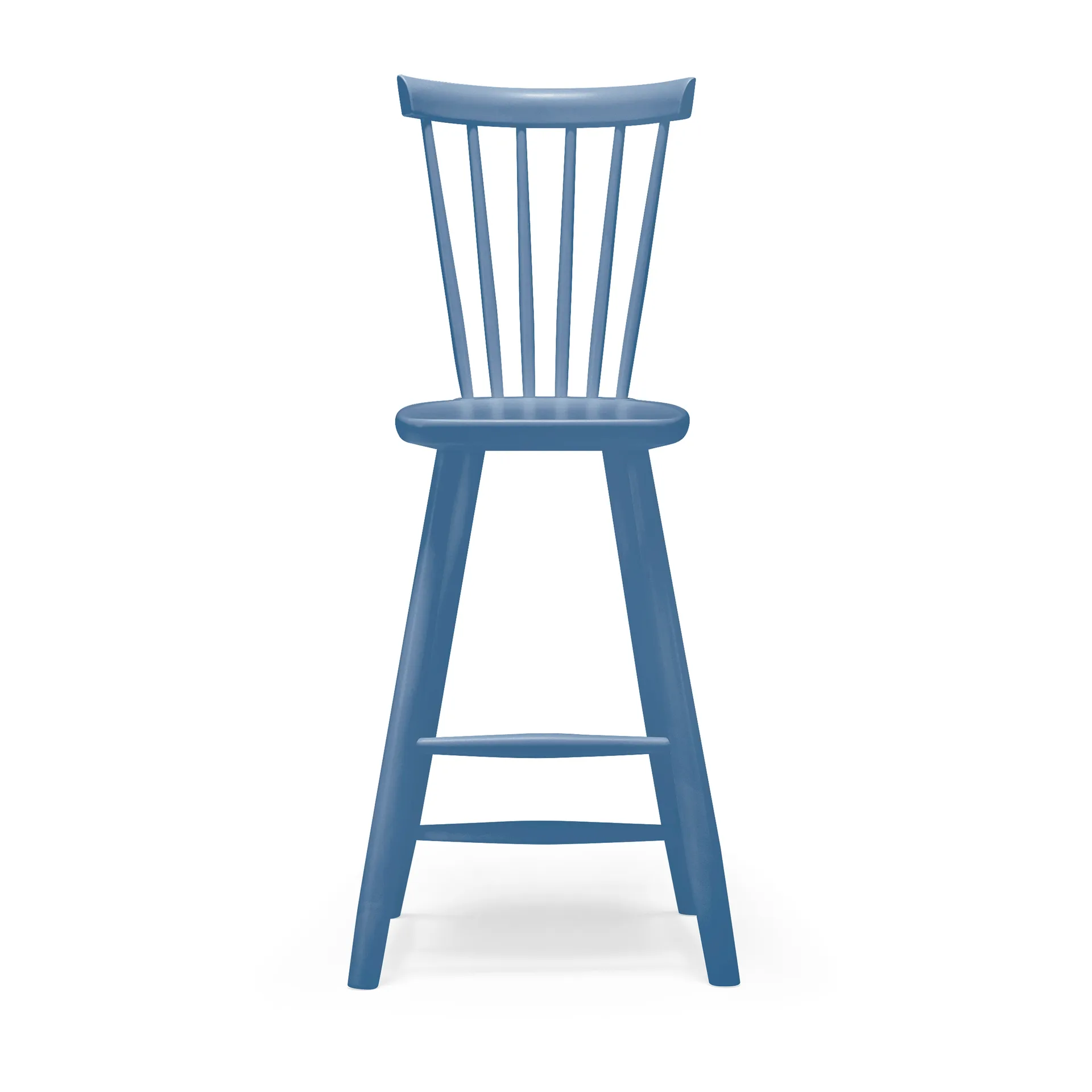 Lilla Åland lastentuoli koivu 52 cm, Aamunsininen Stolab