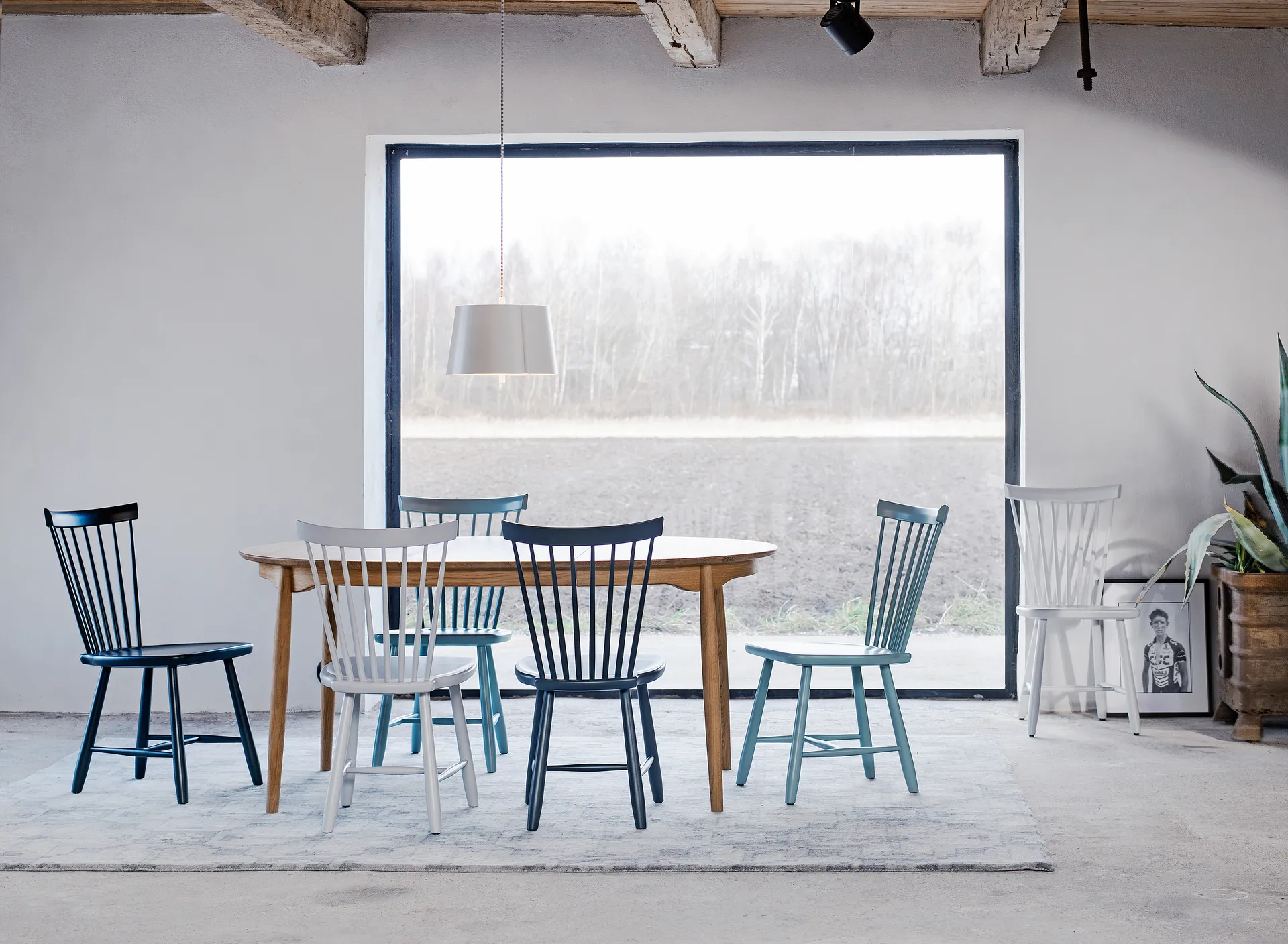 Lilla Åland tuoli, Metsälampi (koivu) Stolab