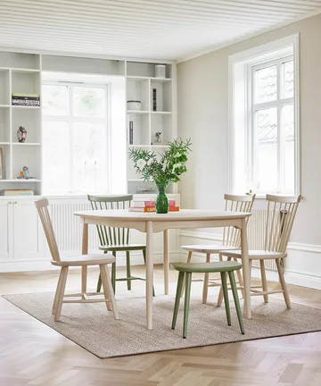 Lilla Åland -tuoli tammi - Tummanharmaa - Stolab