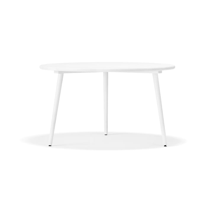 Miss Tailor -pöytä Ø 130 cm - Valkoinen 21 peittävä, kiinteä levy - Stolab