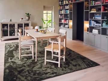 Pal käsinojallinen tuoli - Koivu vaalea mattalakka-Elmosoft 22030 - Stolab