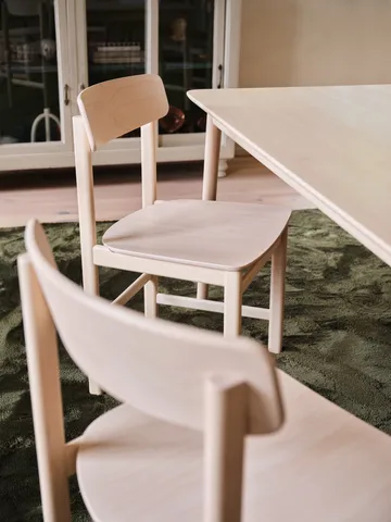 Pal käsinojallinen tuoli - Koivu vaalea mattalakka - Stolab