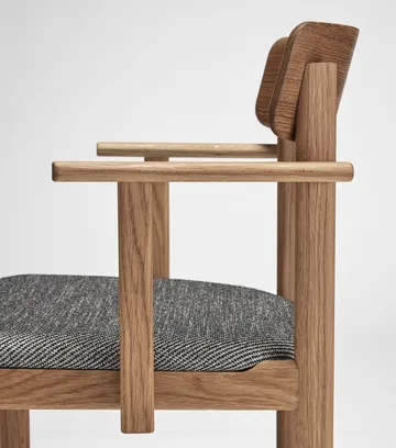 Pal käsinojallinen tuoli - Tammi luonnollinen öljy-Tornado V3576 - Stolab