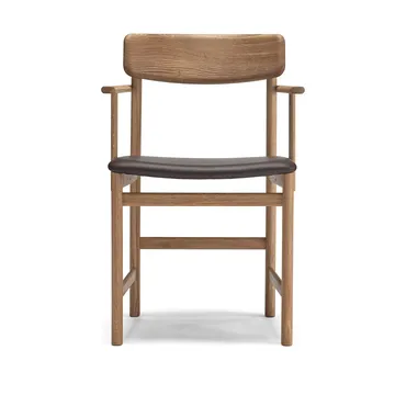 Pal käsinojallinen tuoli - Tammi luonnonöljy-Elmosoft 93129 - Stolab