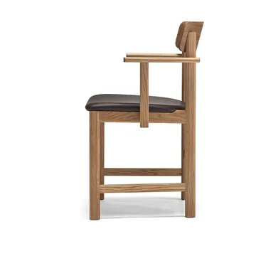 Pal käsinojallinen tuoli - Tammi luonnonöljy-Elmosoft 93129 - Stolab