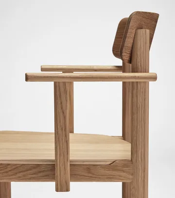 Pal käsinojallinen tuoli - Tammi luonnonöljy - Stolab