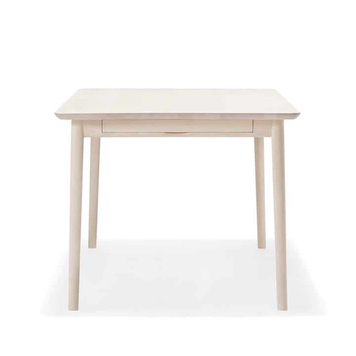 Prima Vista -pöytä - Koivu vaalea mattalakka, 120 cm, 1 jatkopala - Stolab