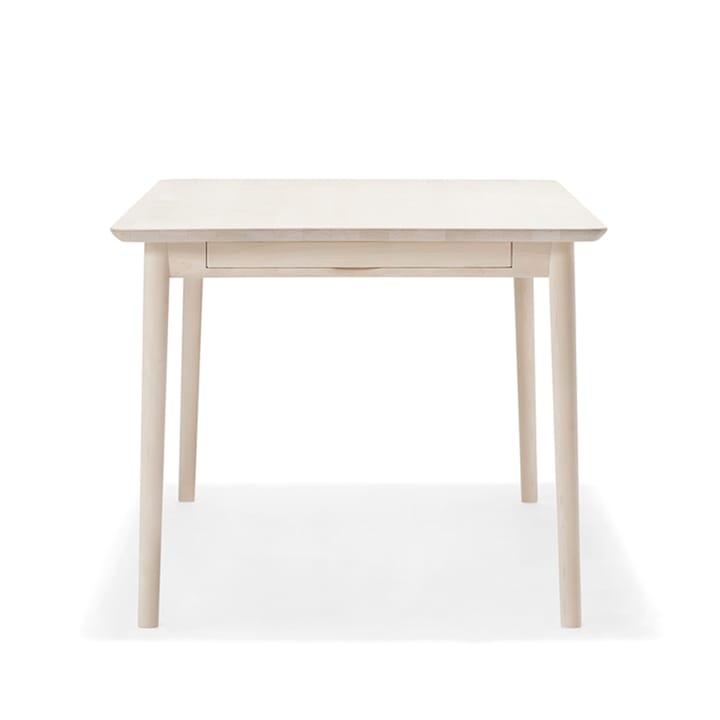 Prima Vista -pöytä, Koivu vaalea mattalakka, 120 cm, 1 jatkopala Stolab