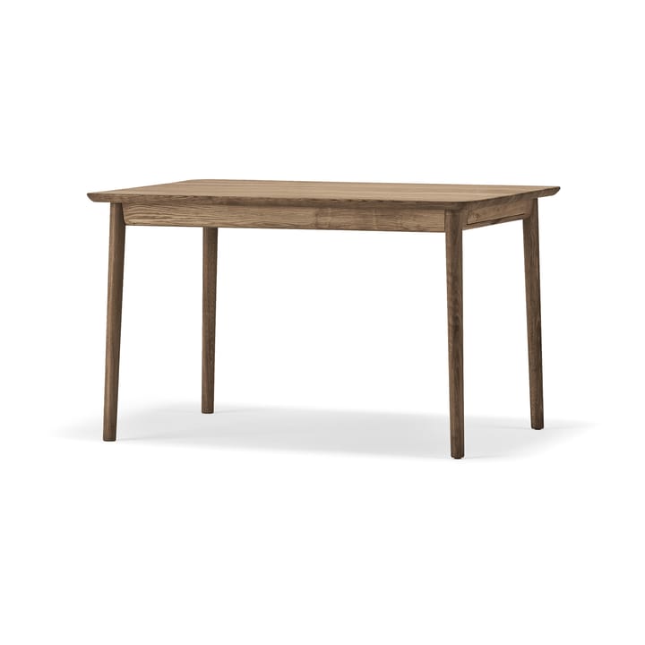 Prima Vista -pöytä - Smoked oak 120 x 90 cm sis. 1 jatkolevyn - Stolab
