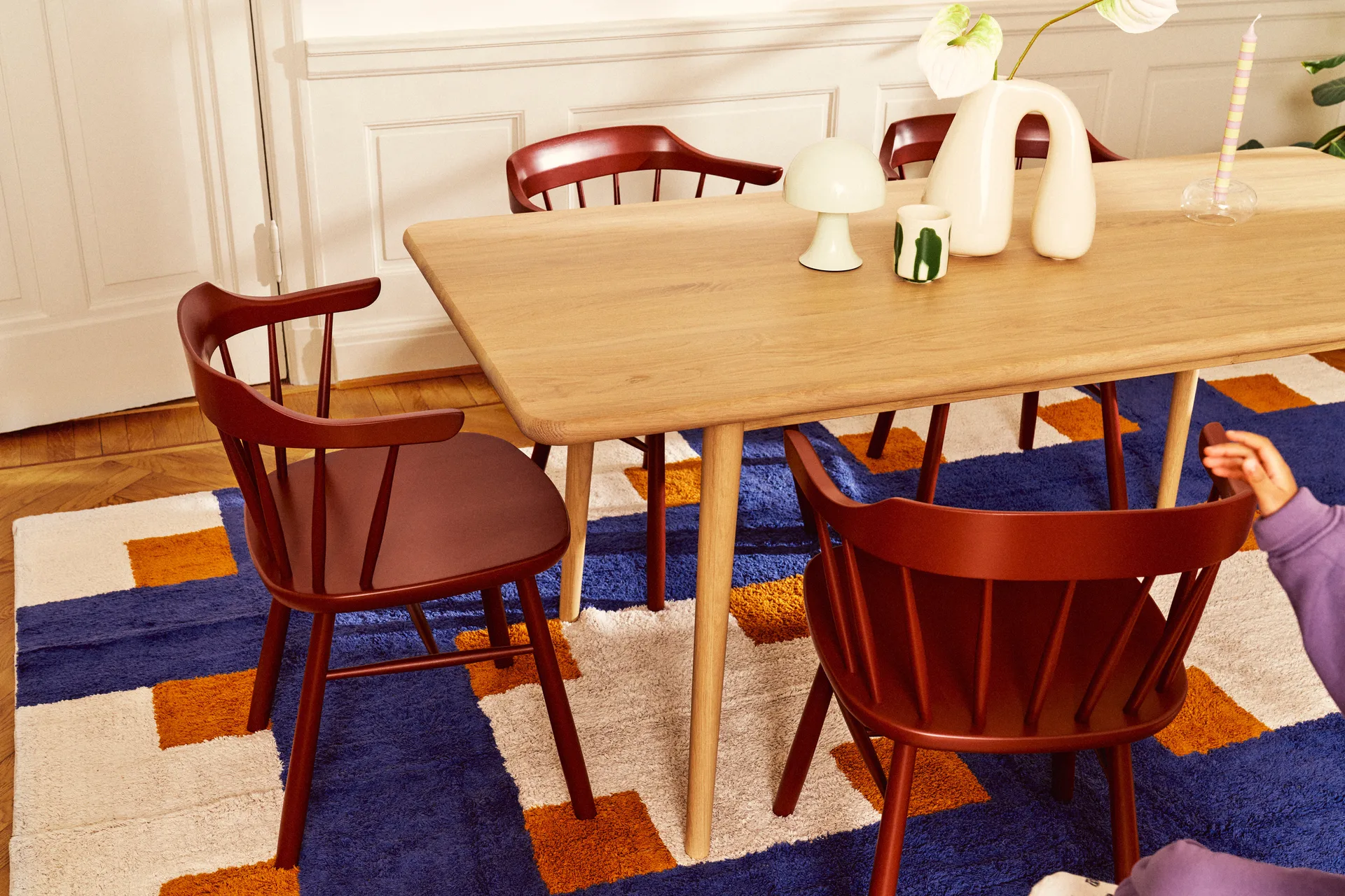 Småland tuoli, Lingonberry 19 Stolab