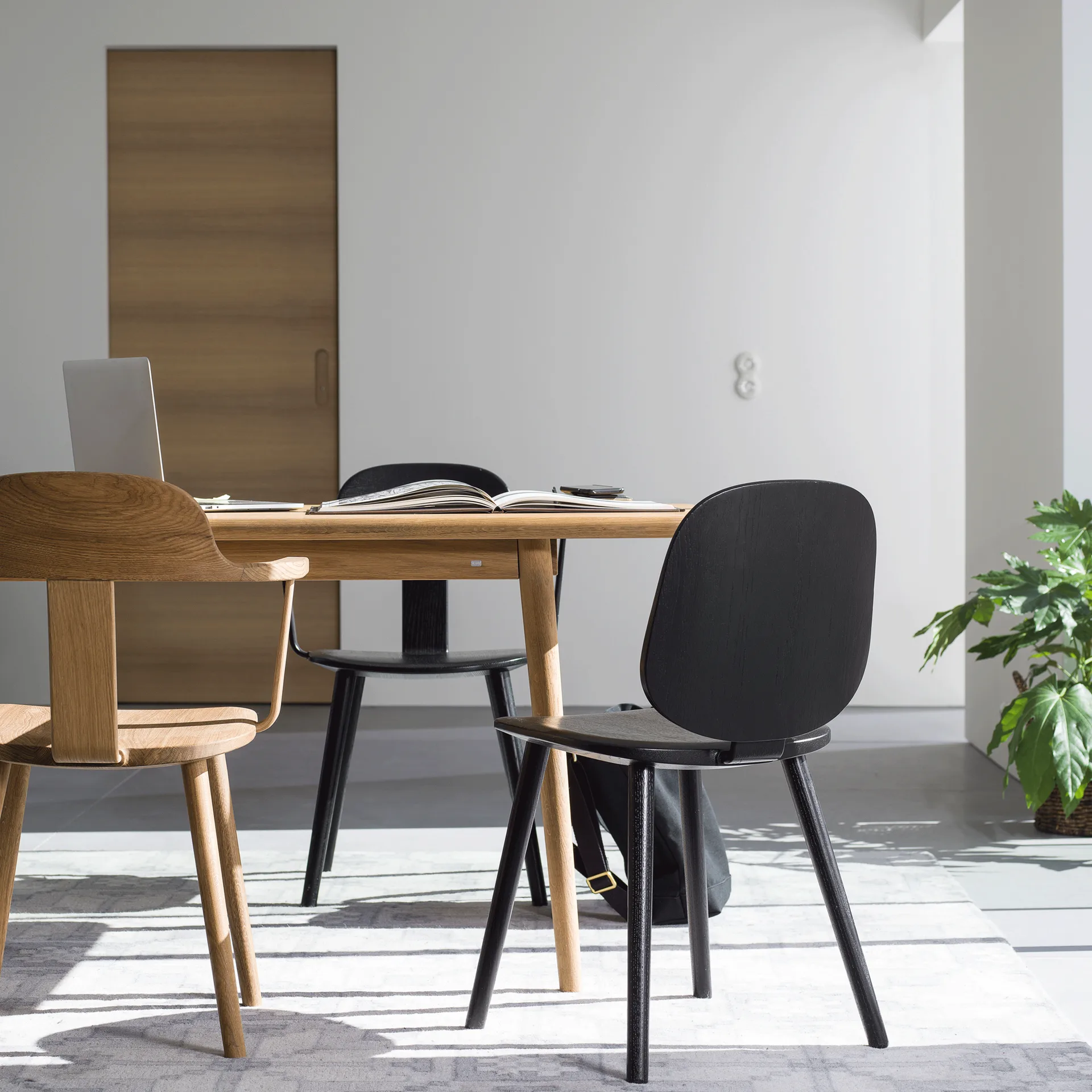 Sture käsinojallinen tuoli, Tammi luonnollinen öljy Stolab