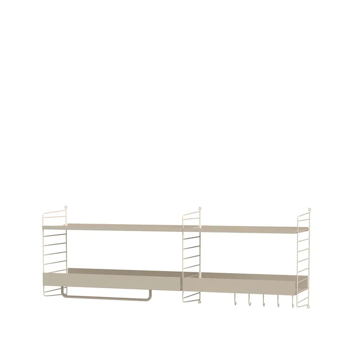 String eteinen beige - Kombinaatio J - String
