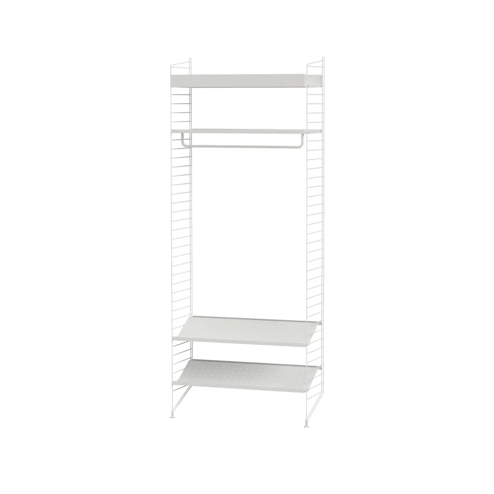 String eteinen valkoinen - Yhdistelmä L String