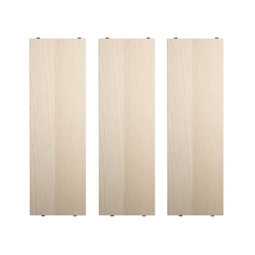 String hyllylevy saarni, 58x20 cm, 3 kpl | Skandinaavinen Sisustus | Hyllyt & Hyllyjärjestelmät | Beige