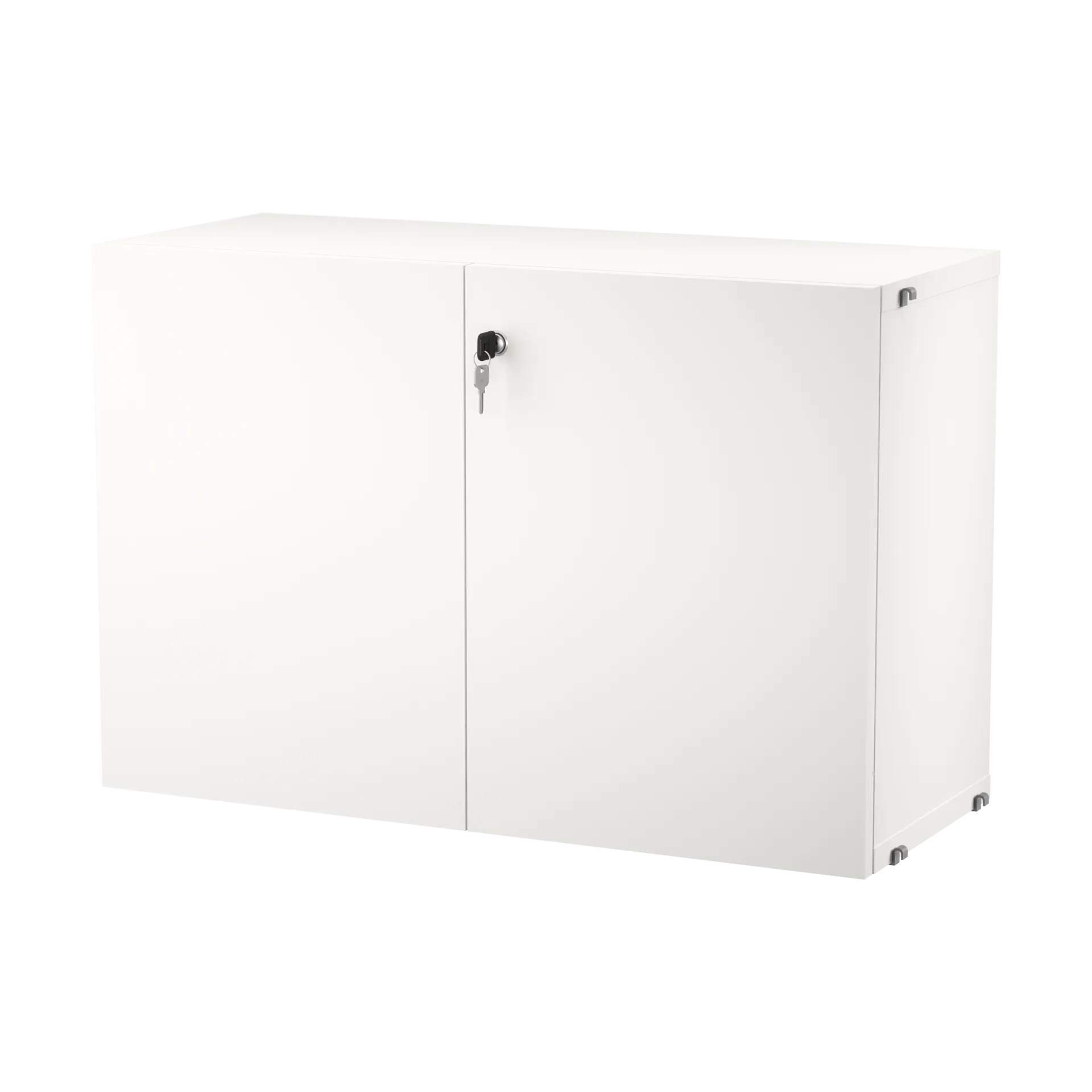 String kaappi lukolla, Valkoinen String