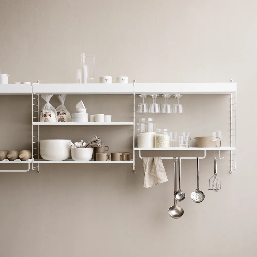 String keittiö valkoinen - Yhdistelmä A String