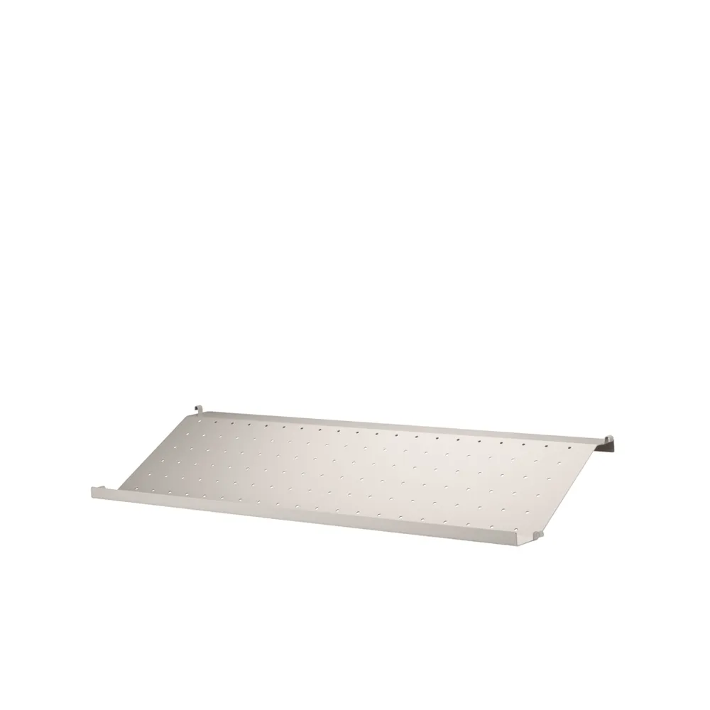 String kenkähylly metalli, beige, 78x30 cm String