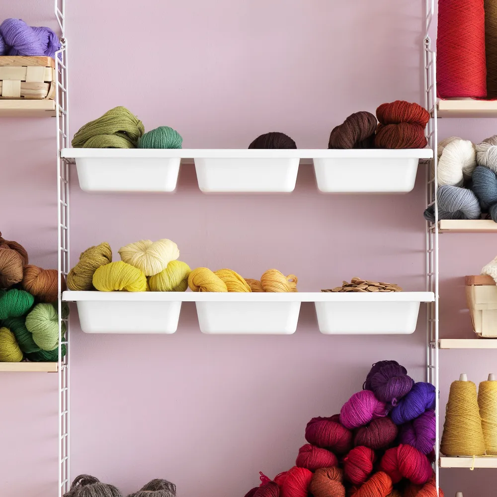 String kuppihylly, Beige, 78x30 cm String