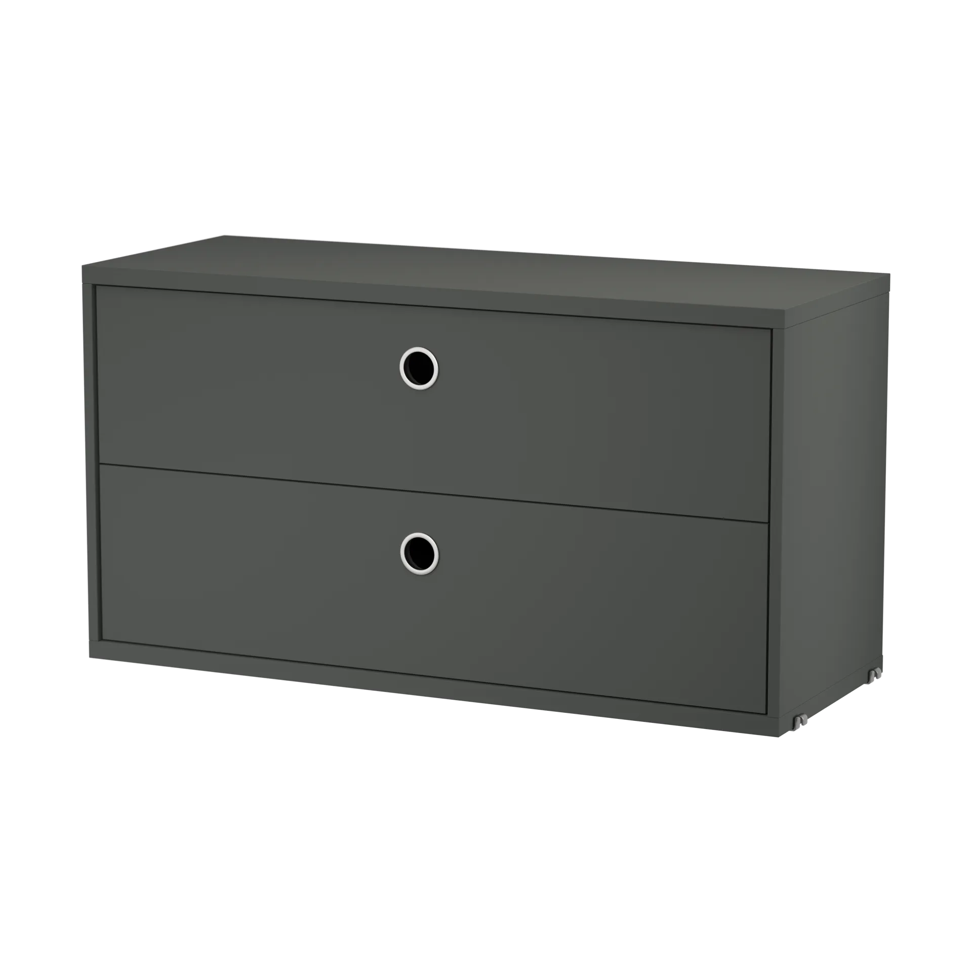 String laatikosto, Tummanharmaa, 78x30 cm String