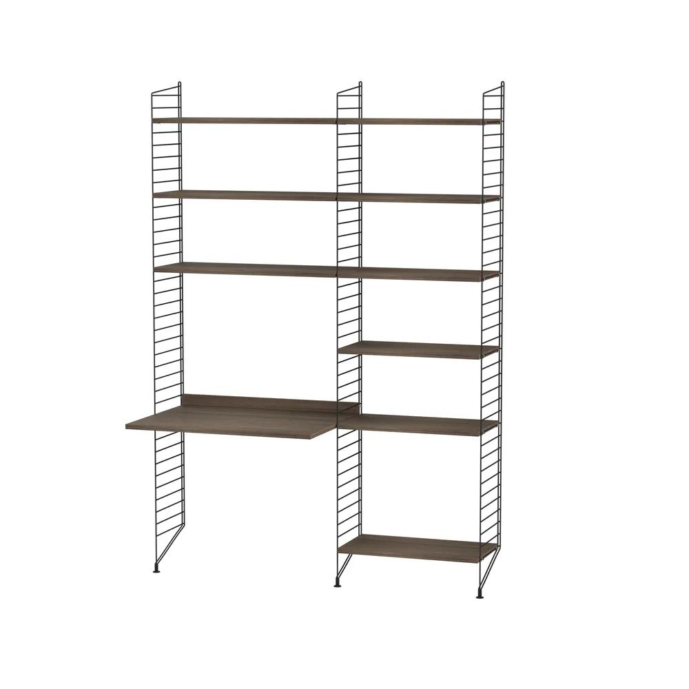 String lastenhuone pähkinä & musta - Yhdistelmä D String