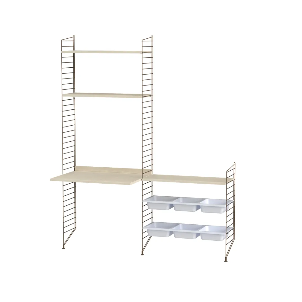 String lastenhuone saarni & ruskea - Yhdistelmä E String