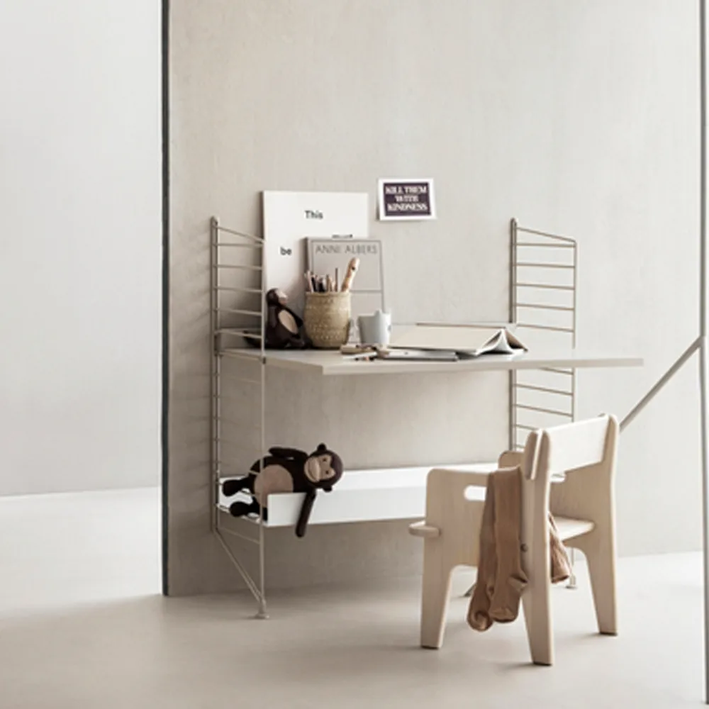 String lattiakaide, beige, 85x30 cm, 2 kpl String