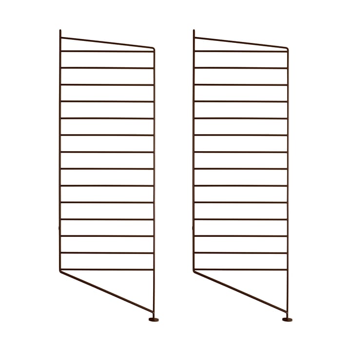 String lattiakaide, ruskea, 200x30 cm, 2 kpl String