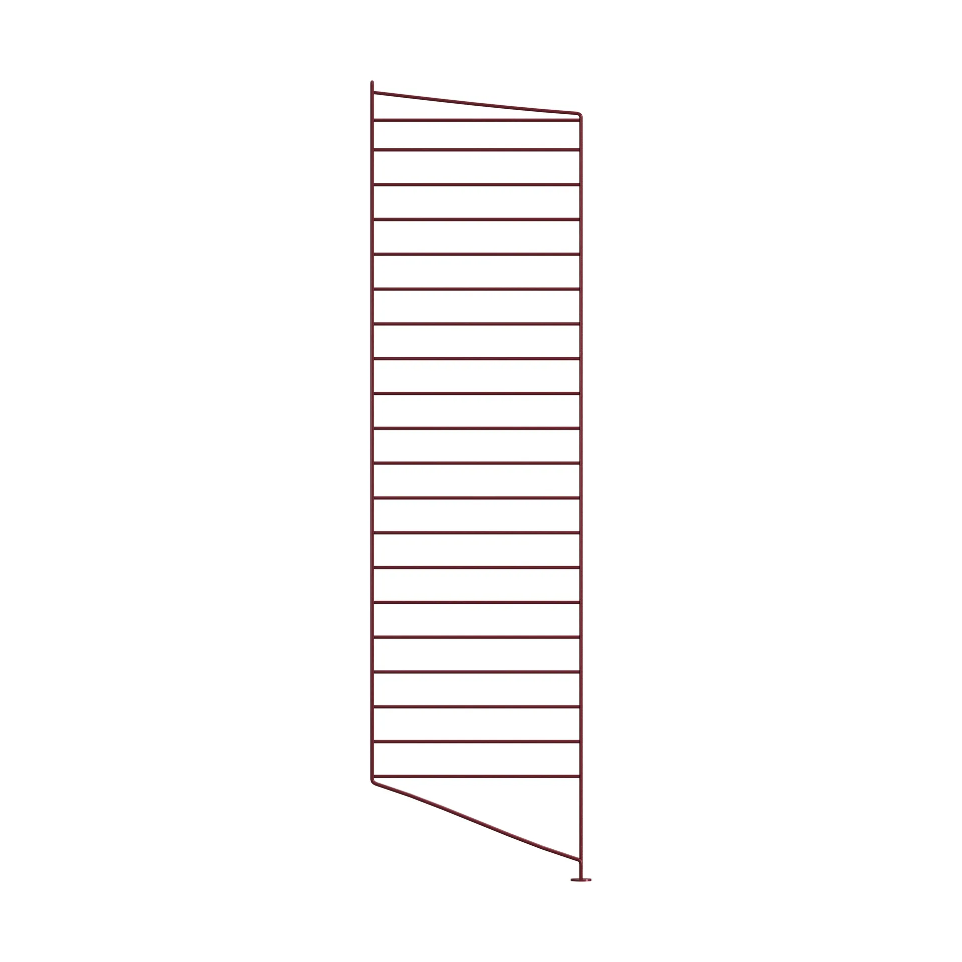 String lattiakaide, Tummanpunainen, 115x30 cm, 1-pack String