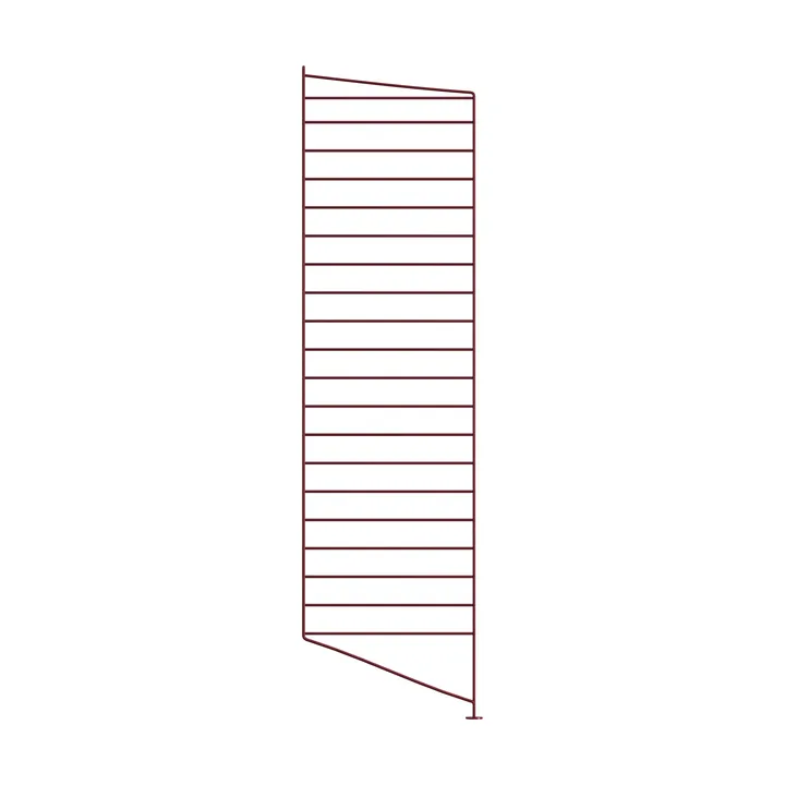 String lattiakaide - Tummanpunainen, 115x30 cm, 1-pack - String