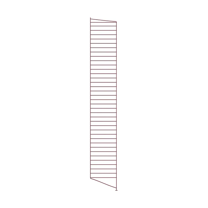 String lattiakaide - Tummanpunainen, 200x30 cm, 1-pack - String