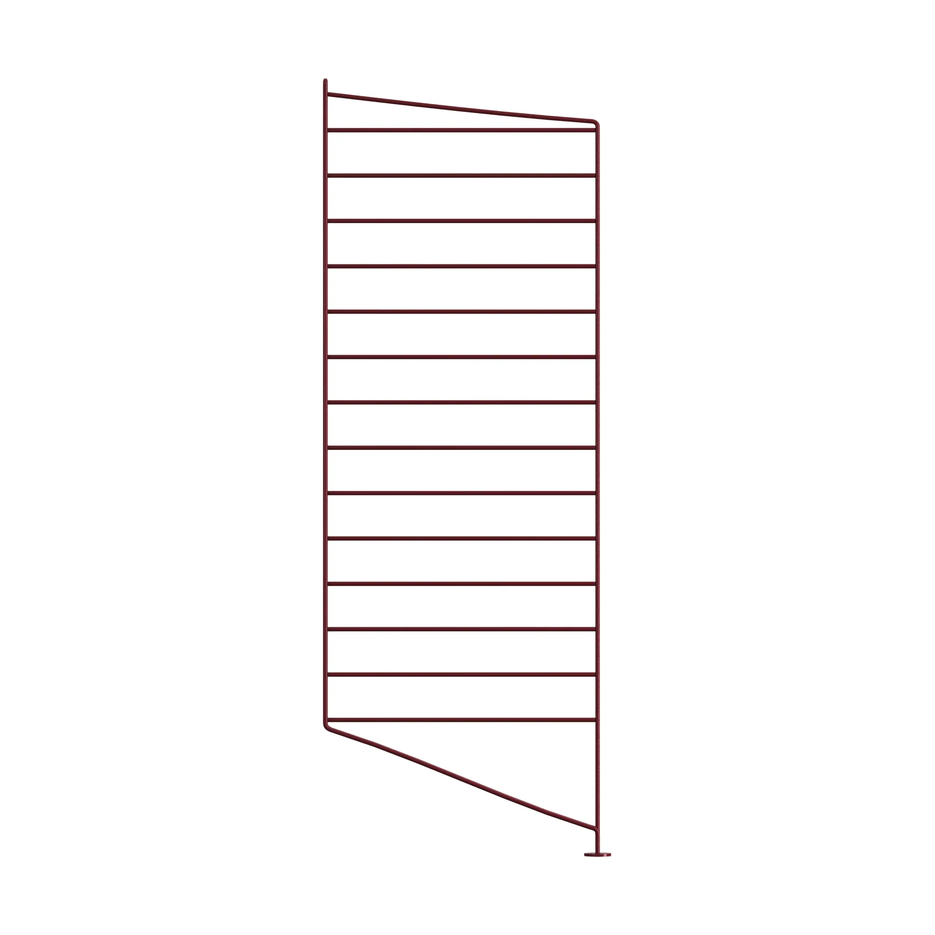 String lattiakaide, Tummanpunainen, 85x30 cm, 1-pack String