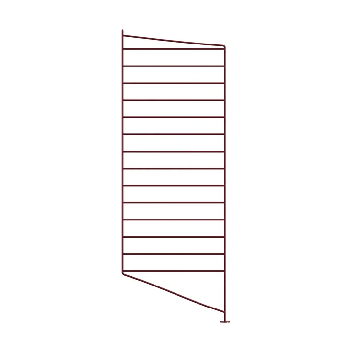 String lattiakaide - Tummanpunainen, 85x30 cm, 1-pack - String
